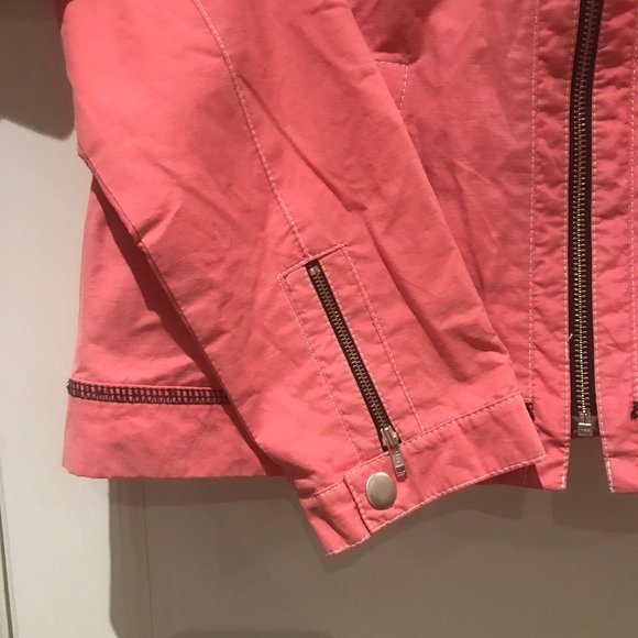 Loft Ann Taylor Pink Light Spring/Summer Jacket size Medium Petite - Picture 4 of 6